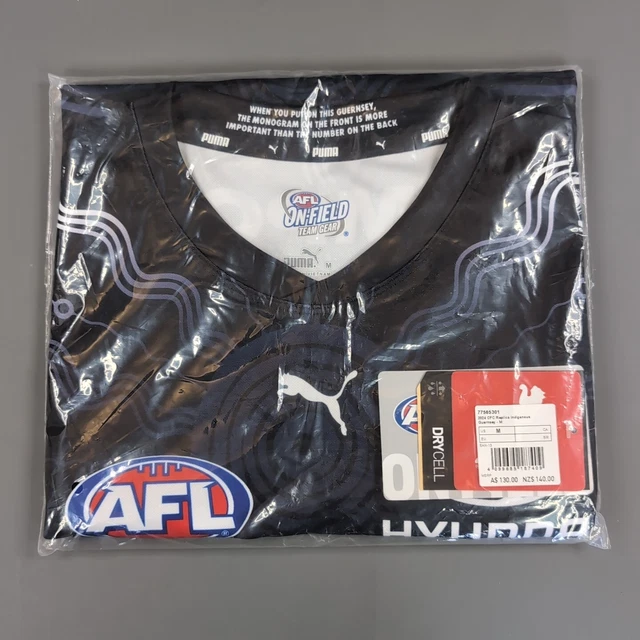 【海外Ｌサイズ】AFL カールトン・ブルーズ インディジェナスガーンジー 年末のプロモーション特価！ 海外Lサイズ】AFL インディジェナス