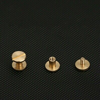Miki aimoto Articles en cuir Vêtement Clou décoratif Vis Laiton Rivet Bouton 