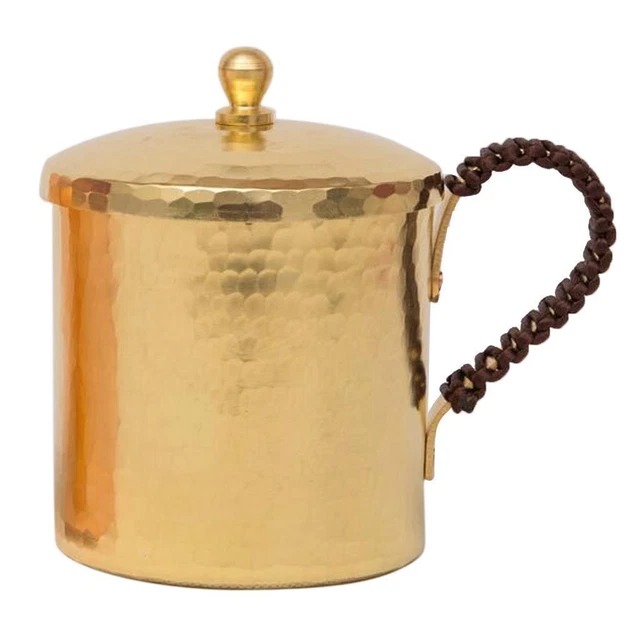 Maultier Becher Set – 6 Stück, Edelstahl, Wärmeisoliert, Mit Holzregal, Für Cocktails & Partys