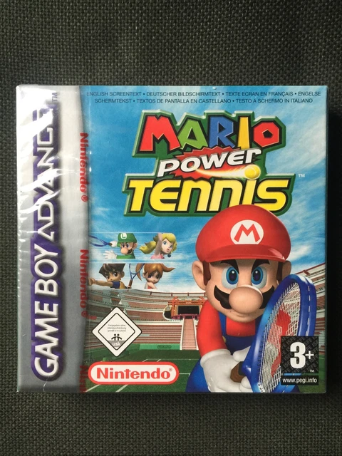 Mario Power Tennis Ita - Gba Nuovo Incelophanato