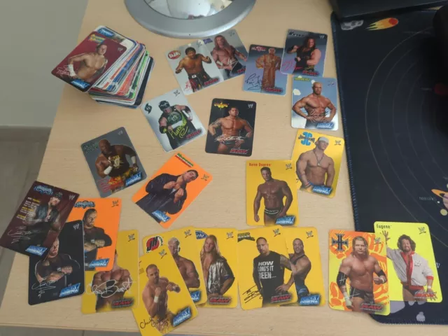 Lotto WRESTLING WWE  Card - Smack Down RAW - Collezione Completa