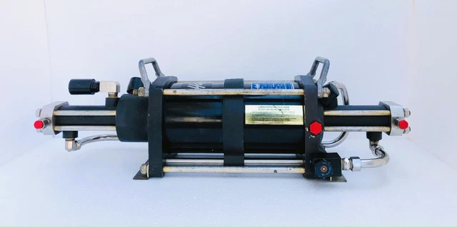 Haskel Agd-62 Air Driven Non Lubricated Single Stage Gas Booster 9000 Psi
