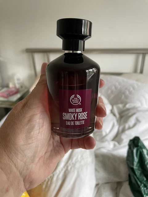 BODY SHOP WHITE Musk Smoky Rose EDT Perfume Spray 100ml