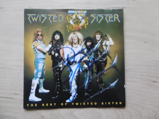 Dee Snider Autogramm signed CD Booklet  "The Best Of Twisted Sister"