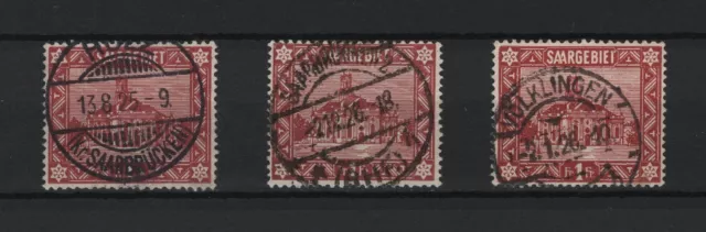 1922 Saargebiet 94 o mehrere Marken und Stempel zur Auswahl