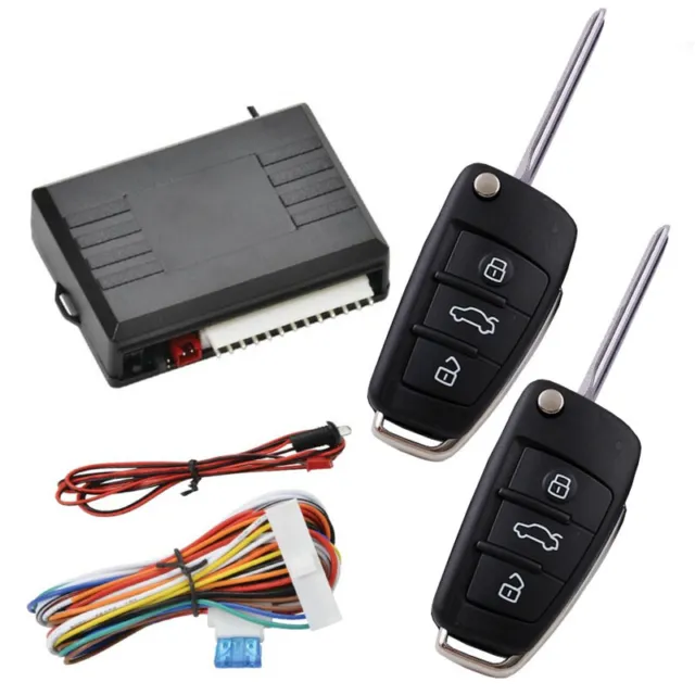 12V Car Remote Starter Central Door Lock Kit Locking Keyless Entry Alarm System