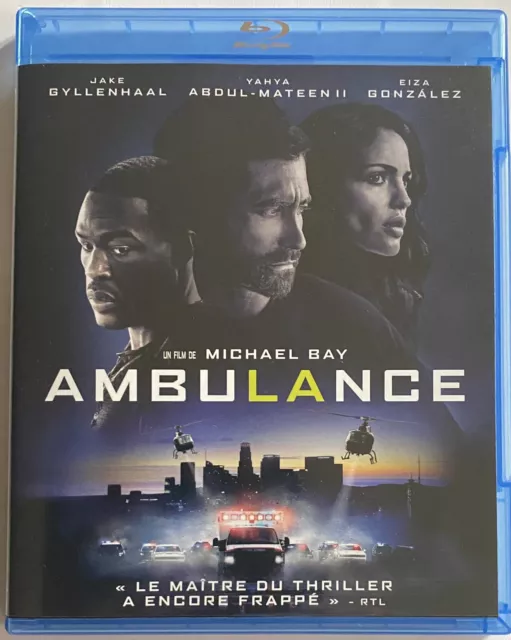 📀 BLU RAY - Ambulance (2022) 🍿🎬 Jake Gyllenhaal / Michael Bay