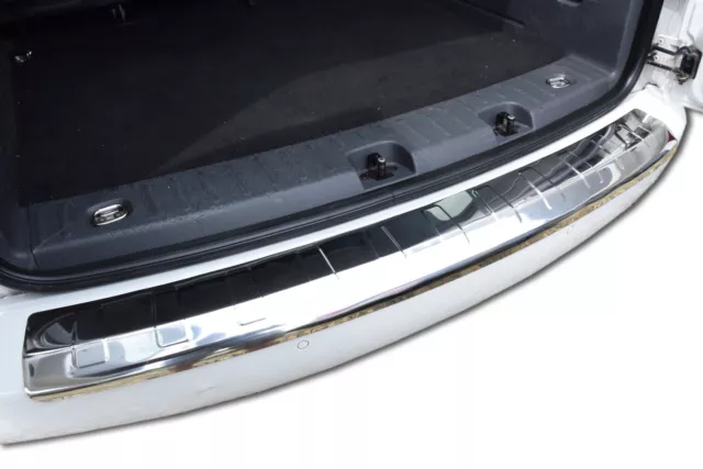 PROTEZIONE PARAURTI IN ACCIAIO INOX CROMATO PER VW Caddy 2010-2016