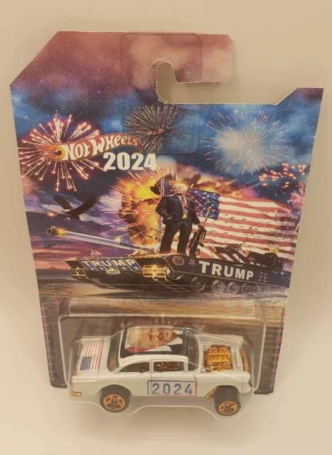 Hotwheels 2024 Donald Trump custom.55 Chevy Gasser! L@@k in store for similar