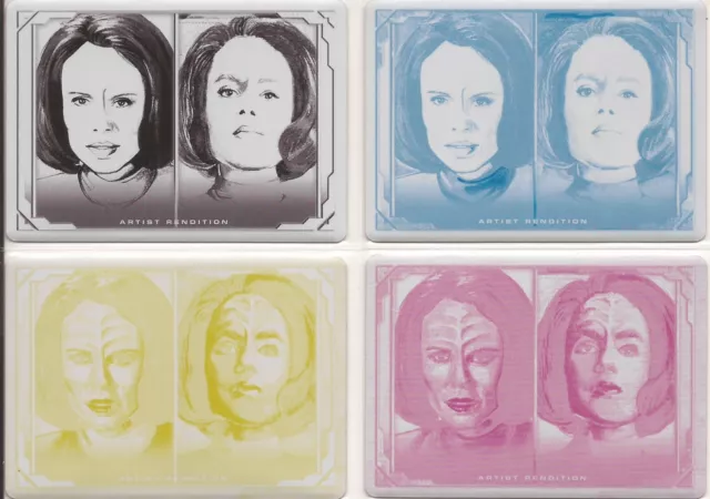 Damen von Star Trek Kunst & Bilder - AR15 B'Elanna Torres Druckplatte 4er-Set