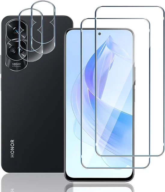 Screen Protector For Honor X6/X7/70/X8 Magic 4/5 90 lite Pro + Camera lens Glass