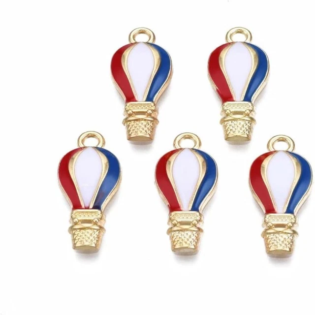 Legierung Ballon-Anhänger Emaille Anhänger Charms   DIY Schmuck herstellung