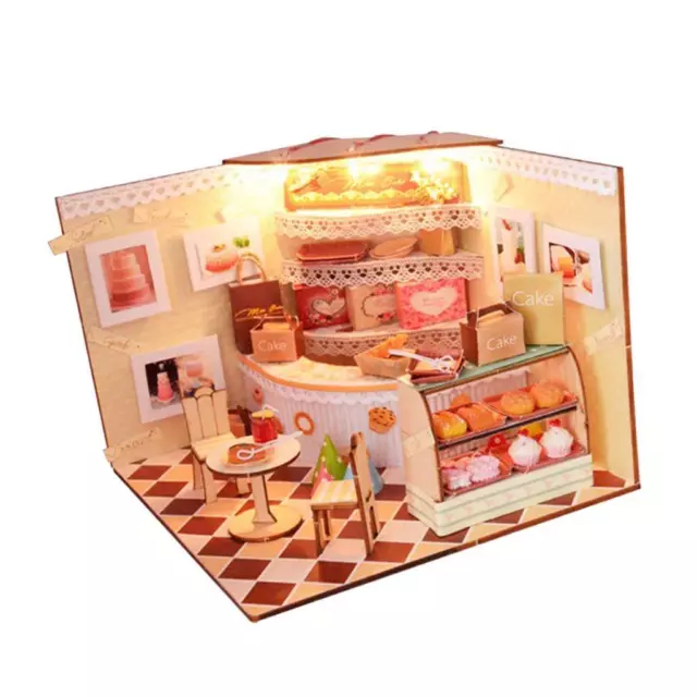 1:24 DIY Miniature Dolls House Furniture Kit Enfants Anniversaire Cadeaux De 3