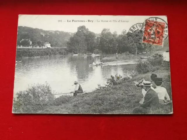 CPA 94 LE PERREUX BRY - La Marne et l'Ile d'Amour