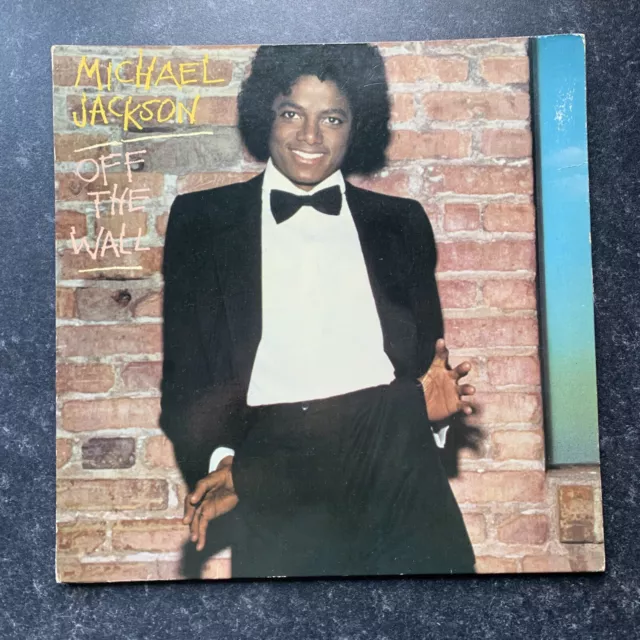 Michael Jackson Off the Wall LP UK 1st Orange label gatefold 1979 record vinyl