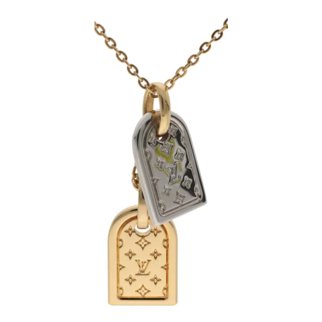 Louis Vuitton, Jewelry, Louis Vuitton Louis Vuitton Nano Gram Chua Name  Tag M6341 Necklace Pendant G