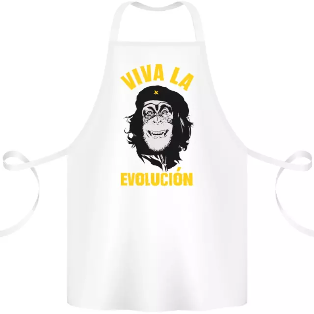 Funny Che Guevara Evolution Monkey Atheist Cotton Apron 100% Organic