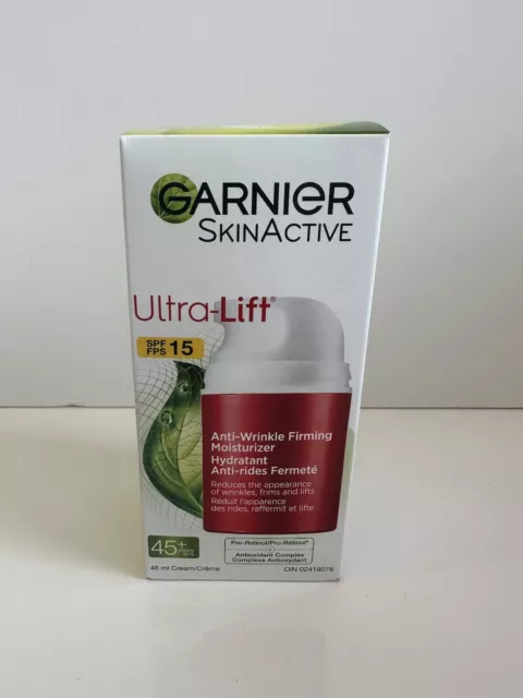 Garnier SkinActive Ultra-Lift  Anti-Wrinkle Cream SPF 15 1.6oz Exp 10/23