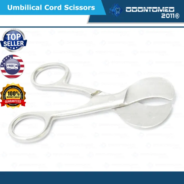ODM Umbilical Cord Scissors 4" Ob/Gyn Gyneclogy Instruments