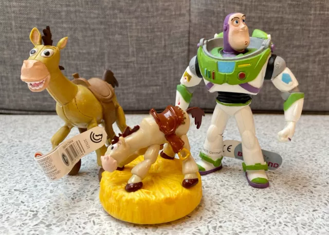 Toy Story Figurines Buzz Lightyear Bullseye Bullyland Applause Pixar Disney