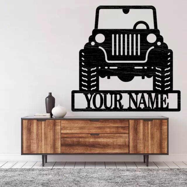 Jeep cut out Wood plaque sign,wood Crafts,Craft supply, home decor