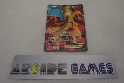 CARTE POKEMON DRACAUFEU EX 180PV (c)2014 (envoi suivi) FULL ART RARE ETAT MOYEN