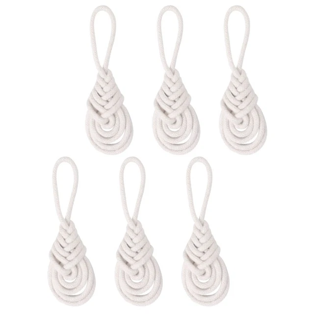 6 piezas soportes de cuerda servilleta cuerda nudo servilletas anillos soporte de servilletas cena de boda