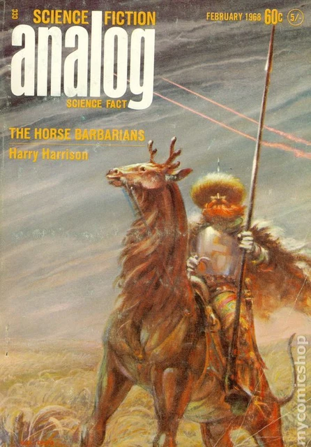 Analog Science Fiction/Science Fact Vol. 80 #6 VG 1968 Stock Image