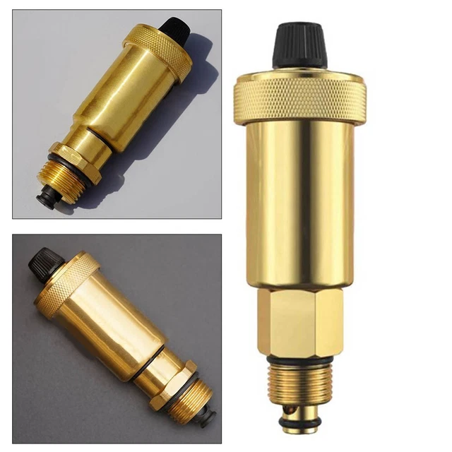 Robinet De Carburant En Laiton 8 Mm (5/16") - Pour Moto, Quad, Tondeuse, Tracteur, Installation Facile, Design Antidérapant