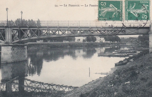 CPA 94 LE PERREUX La Passerelle