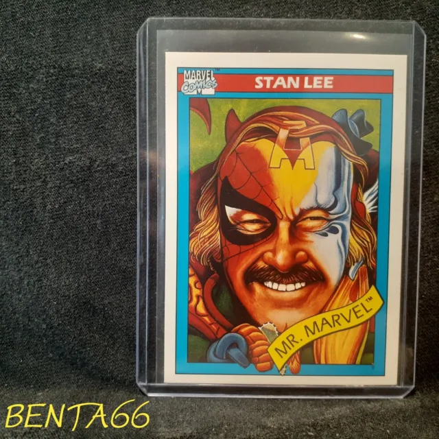 1990 Marvel Universe Series 1 🔥 Stan Lee Rookie Card #162 Impel NM