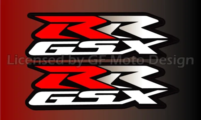 Laminierte GSXR GSX RR Motogp 600 1000 Suzuki GSX-RR setzen 2 Aufkleber