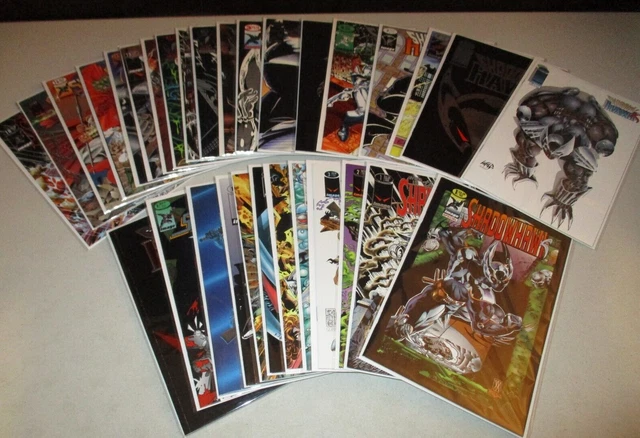 Shadowhawk (Lot of 31 vintage) 1992 Image #0 1-18, New Shadowhawk #1-7 + More