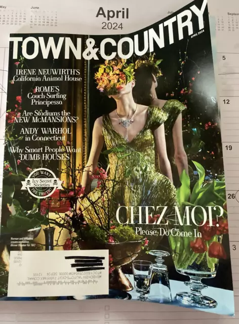 Andy Worhol Town & Country April 2024