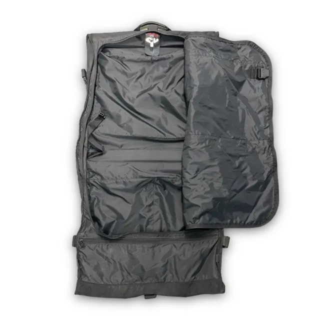 Vintage TUMI Alpha Bifold 24" Large Garment Bag Black Ballistic Nylon USA Made 4
