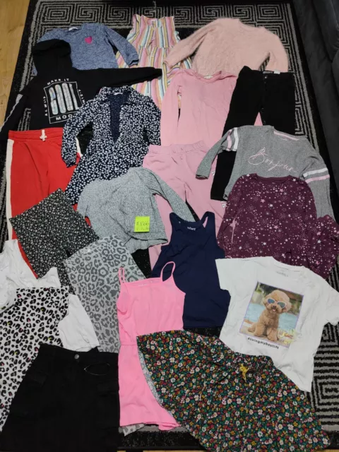 #866💜 Huge Bundle Of Girls Clothes 8-9years NEXT GEORGE M&S H&M MINIBODEN PRIMA