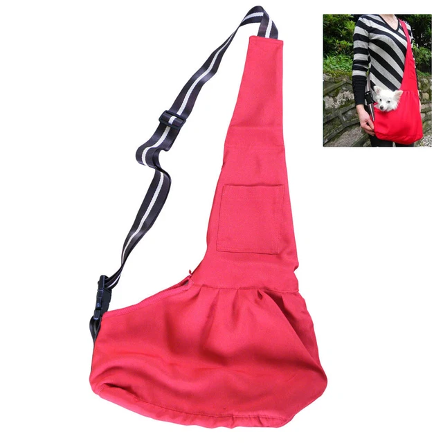 Sac à bandoulière unique lavable en tissu Oxford Sac à bandoulière pour chien -