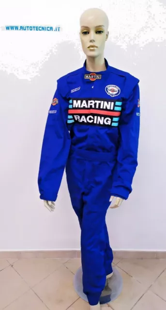 Tuta Meccanico Rally Lancia Martini Racing Sparco Ms-4 Tg. M Lancia Delta Suit