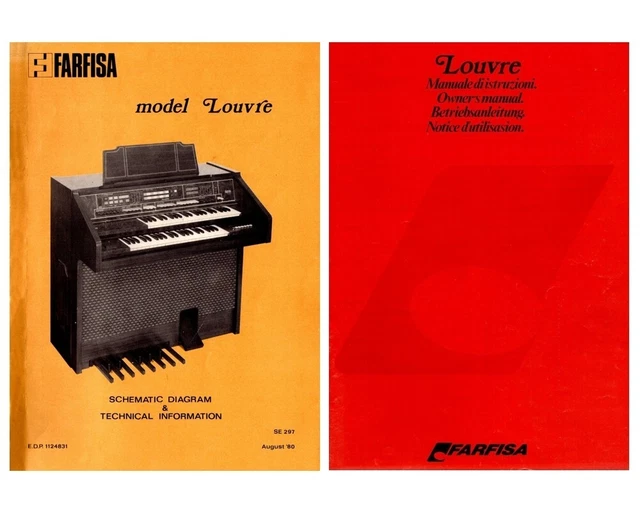 FARFISA LOUVRE SERVICE Manual Schematic Diagrams Schaltplan Schema PDF