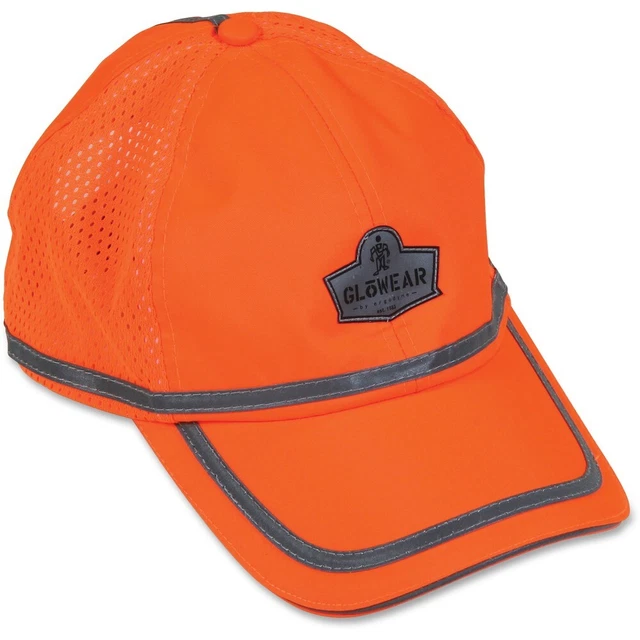 GloWear Class 2 Hi-Vis Baseball Cap - Polyester - Orange GloWear 23238
