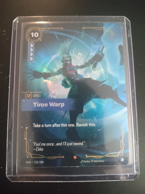 TIME WARP - Riftbound: League of Legends TCG | Origins (OGN 122/298 ...