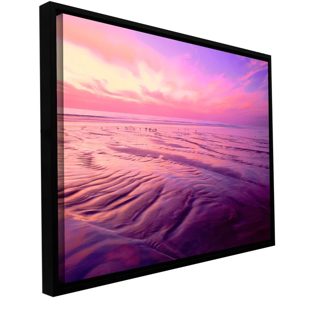 ArtWall Dean Uhlinger 'Buena Vista' Floater Framed  Small