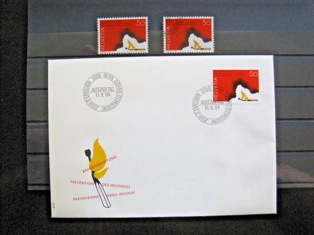 Schweiz MiNr. 1283  postfrisch**+ gestempelt + FDC  (GB 1616)