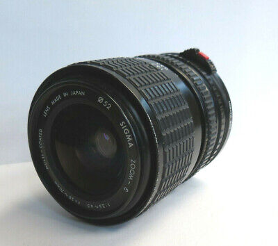 SIGMA  ZOOM AF-E 1:3.5-4.5 F=28-70mm multi coated lens