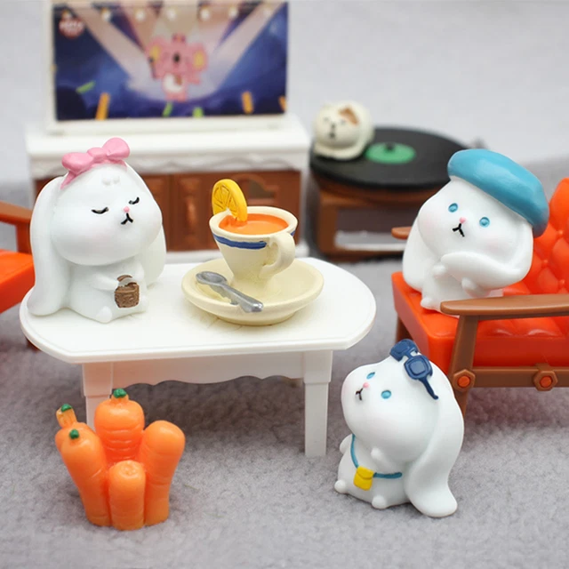 Resin Ornament Sculpture Toy Decorative Dollhouse Figurine Micro Landscape Resin