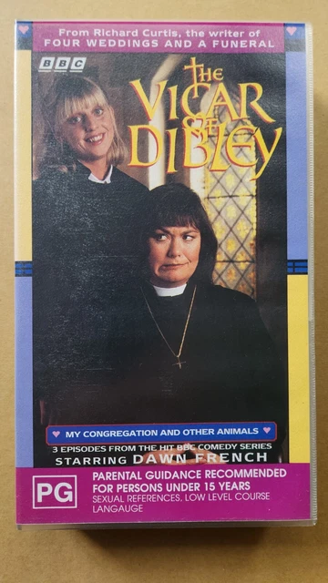 THE VICAR OF Dibley VHS Tape Rating PG Comedy PAL Starring Dawn  