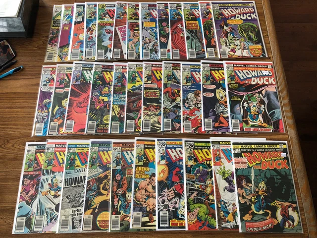 Howard the Duck #1-33 + Annual #1 (1975) 34 Issue Complete Run Mostly VG-VF