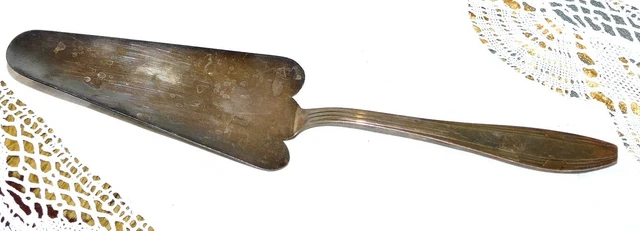 PELLE À GATEAU tarte Ancien Metal argenté EUR 16,00 - PicClick FR