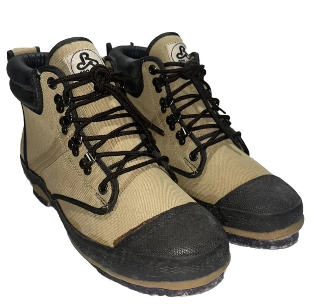 PRO LINE MENS WADING SHOE BOOTS Yukon 8 M New With Box Brown $39.95 -  PicClick