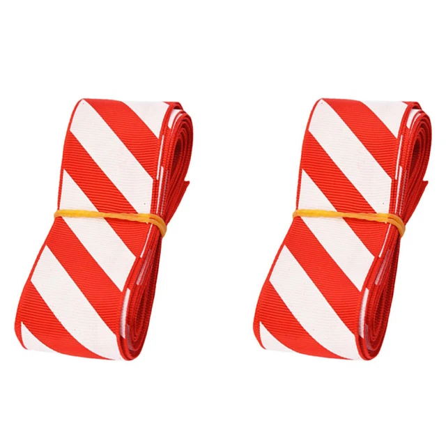 2 rollen Weihnachten Bogen Haar Zubehör Urlaub Geschenk Band